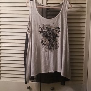 Torrid high low tank top